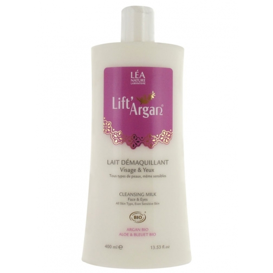 Lift Argan Lait Démaquillant Douceur Visage & Yeux 400ml