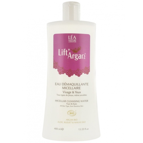 Lift Argan Eau Démaquillante Micellaire Visage & Yeux 400ml