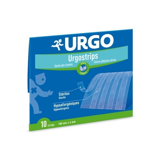 Urgostrip sutures stériles 100 x 6 10 bandelettes