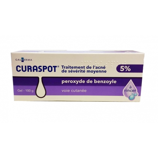 Curaspot gel acné 5% 100g