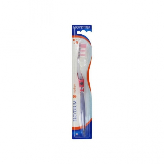 Elgydium brosse a dents interactive medium + dentifrice 7 ml 