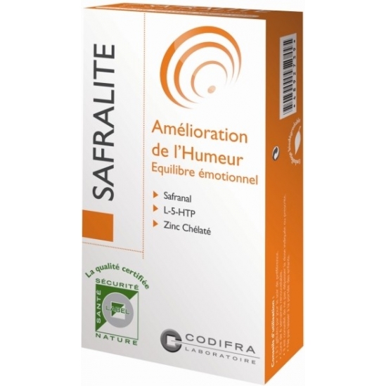 Safralite 30 mg 28 gélules