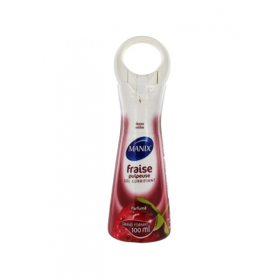 Manix Fraise Pulpeuse Gel Lubrifiant 100ml