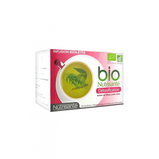 Nutrisanté Infusion Bio Détoxification 20 Sachets