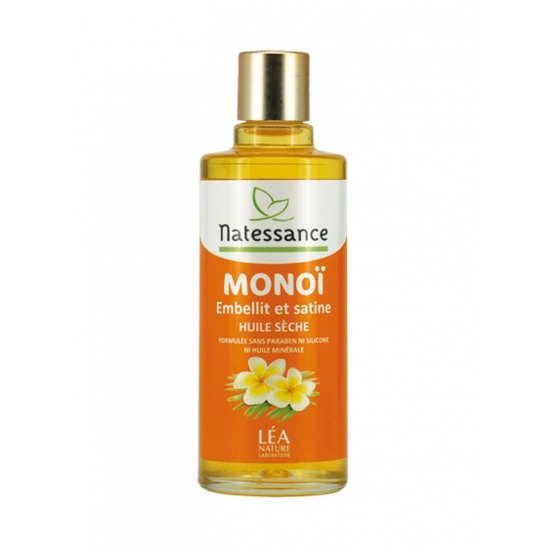 Natessance Monoï Embelllit et Satine Huile Sèche 100ml