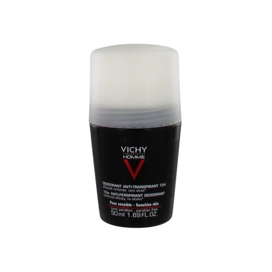 Vichy Homme Déodorant Anti-Transpirant 72H Contrôle Extrême 50ml