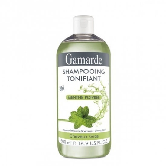 Gamarde Shampoing Tonifiant Menthe Poivrée 500ml