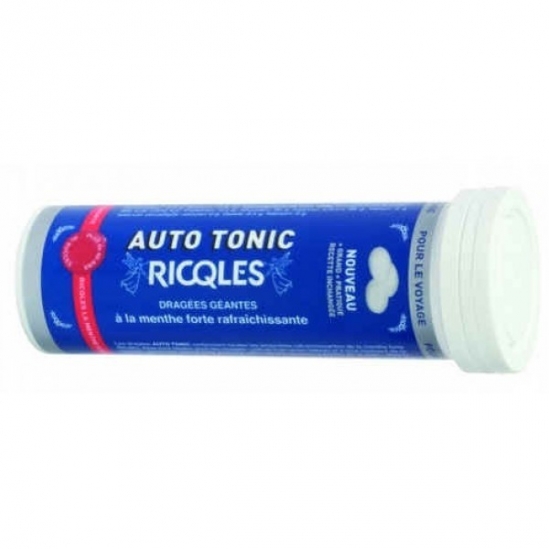 Ricqlès Auto Tonic Dragées Géantes à la Menthe Forte Rafraîchissante 76 g