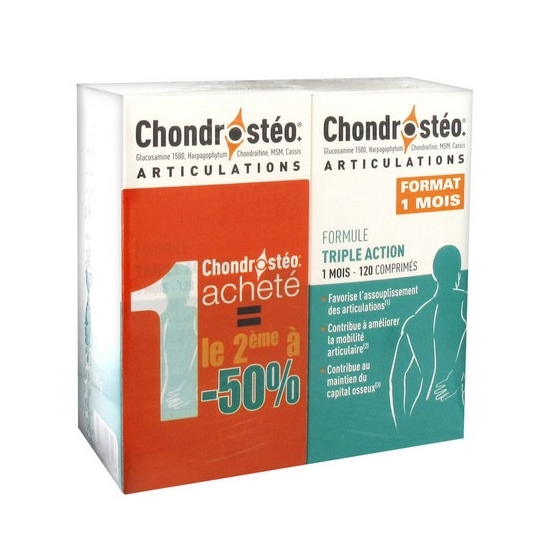 CHONDROSTEO 120 CPS +1 GEL OFFERT