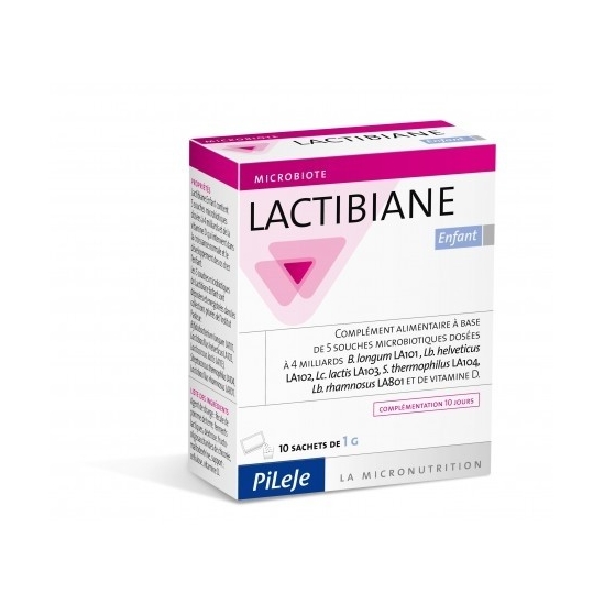 Pileje Lactibiane Enfant 30 sachets