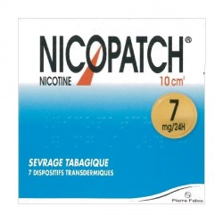 Nicopatch 7mg/24h dispositif transdermique 7 patchs