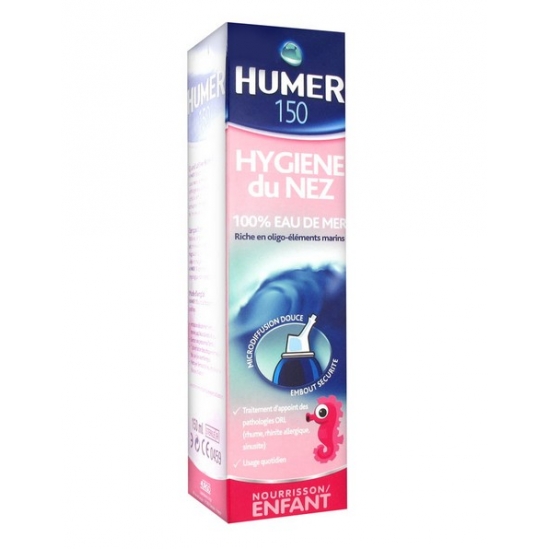 Urgo Humer Hygiène nez Solution Isotonique enfant & nourrisson 150ml