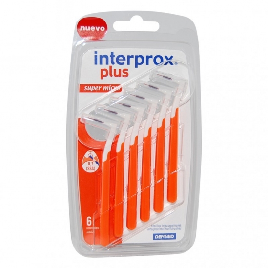 Interprox plus brossettes interdentaires super micro x6