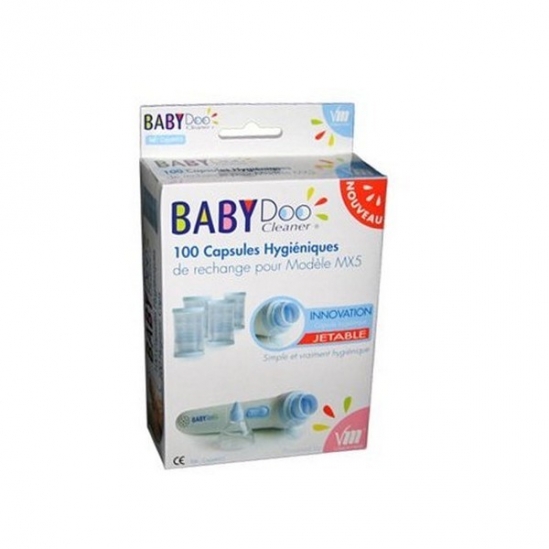 Babydoo Capsules Hygiéniques de Rechange 100 capsules jetables