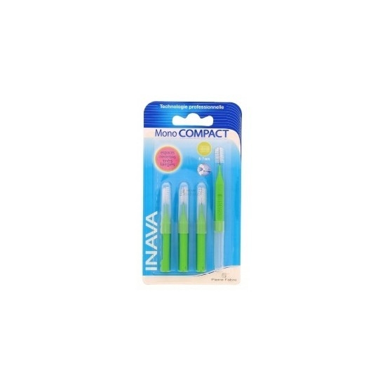 Inava brossettes mono compacte vert 4 recharges