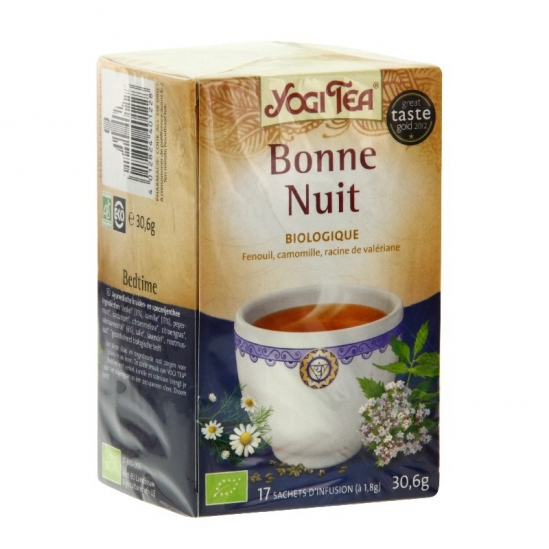 Yogi tea Bonne nuit boite de 17 sachets