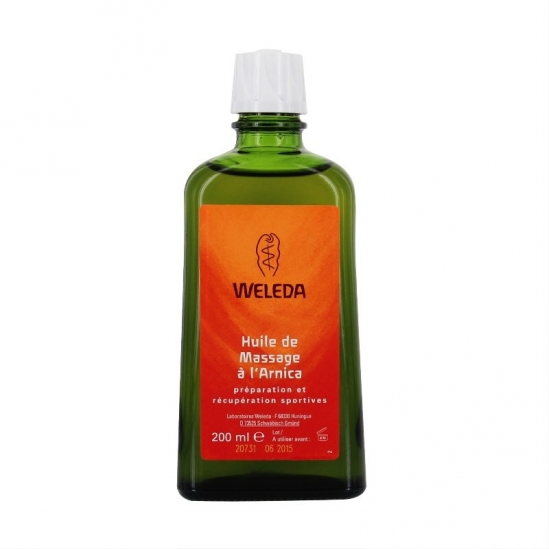 Weleda huile de massage à l'arnica 200ml