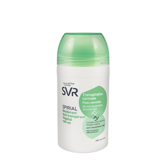 Spirial déodorant bille anti-transpirant végétal 50ml