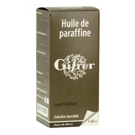 Huile de Paraffine Gifrer 500ml