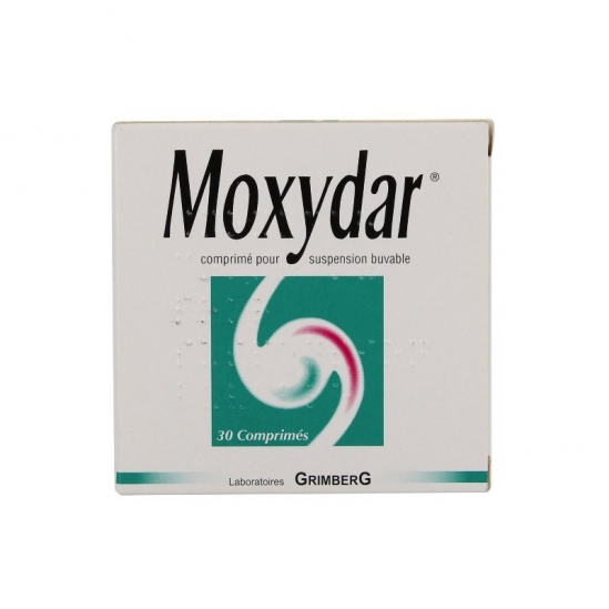 Moxydar comprimé pour suspension buvable - Brûlures d'estomac