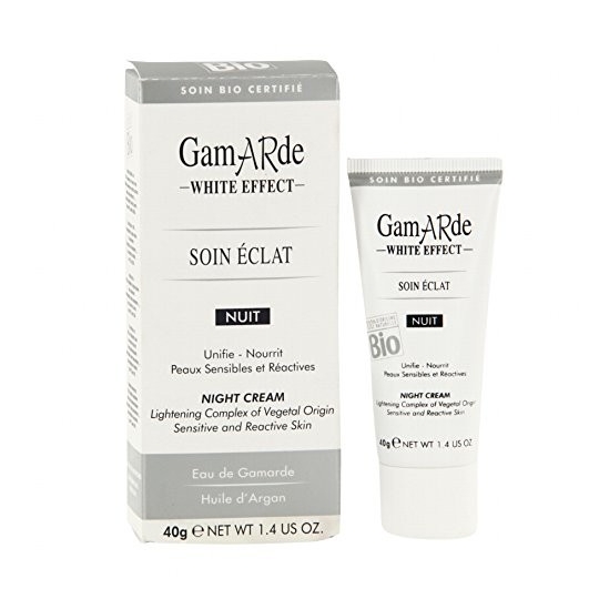 Gamarde White effect soin éclat nuit 40 g