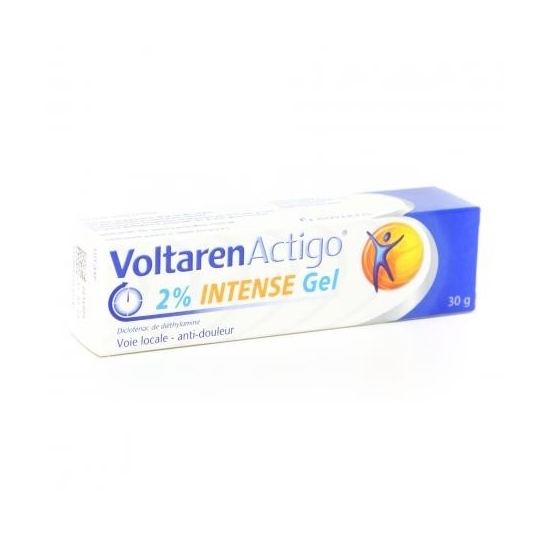 Voltarenactigo 2 % Intense Gel Tube 30g