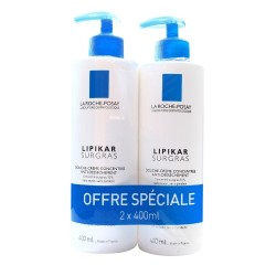 La Roche Posay lipikar surgras savon Liquide 2x400ml