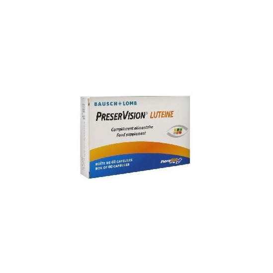 Bausch + Lomb PreserVision Lutéine 60 Capsules