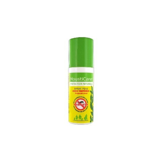 Mousticare Spray Peau Zones Tempérées 50 ml