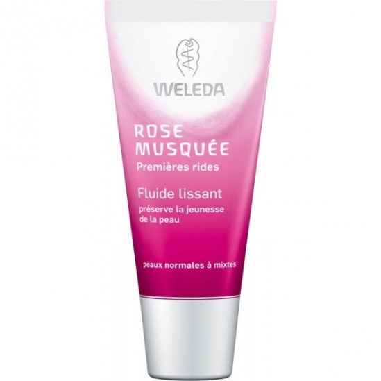 Weleda Rose Musquée Fluide Lissant premières rides 30ml