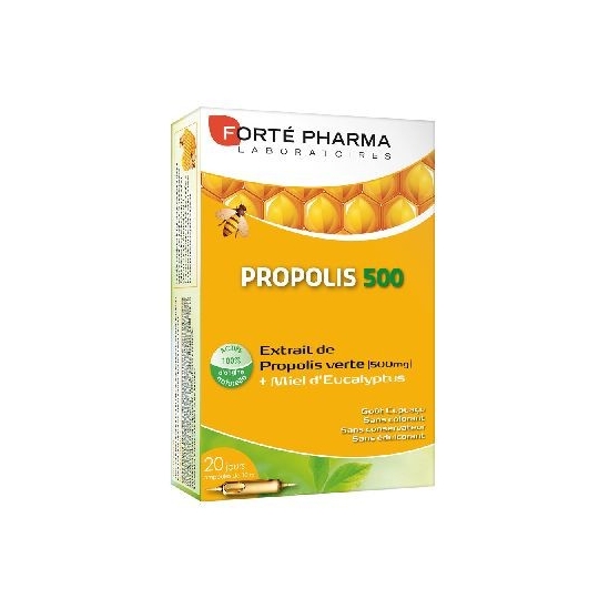 Forté Pharma Propolis 500 20 Ampoules