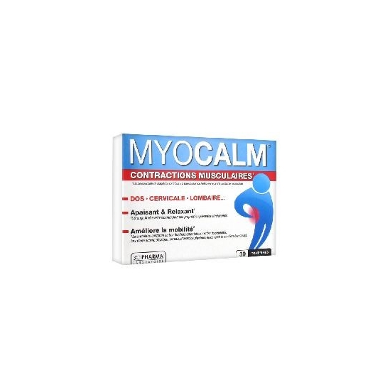 3C Pharma Myocalm Contractions Musculaires 30 Comprimés