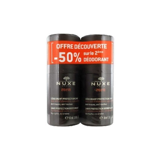 Nuxe Men Déodorant Protection 24H 2 x 50 ml