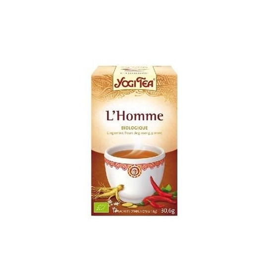 Yogi tea l'homme 17 sachets