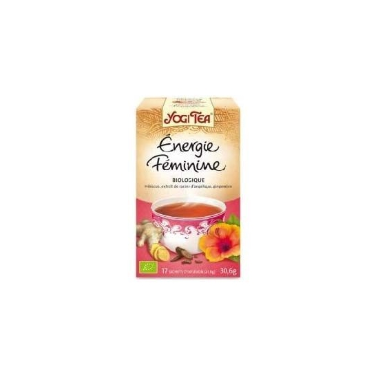 Yogi tea énergie féminine bio 17 sachets