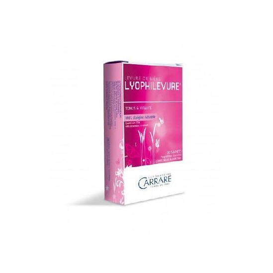 Carrare lyophilevure 30 sachets