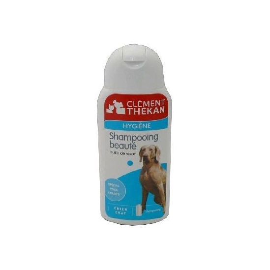 Clément Thékan Shampooing Beauté Huile de vison Chiens et chats 200ml