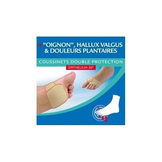 Epitact Coussinets Double Protection Taille M x 2