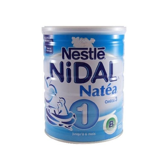 Nestlé nidal natea lait 1er âge 800g