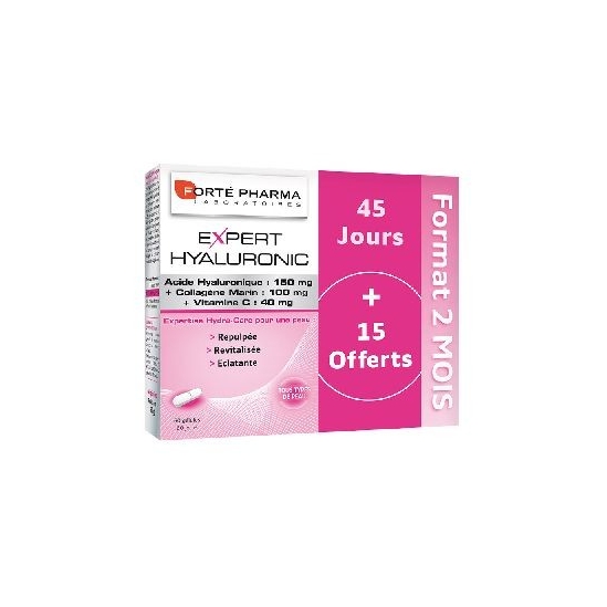 Forté Pharma Expert Hyaluronic 45 Gélules + 15 Gélules Offertes