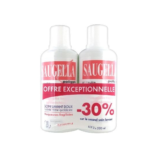 Saugella Poligyn Lot de 2 x 500 ml