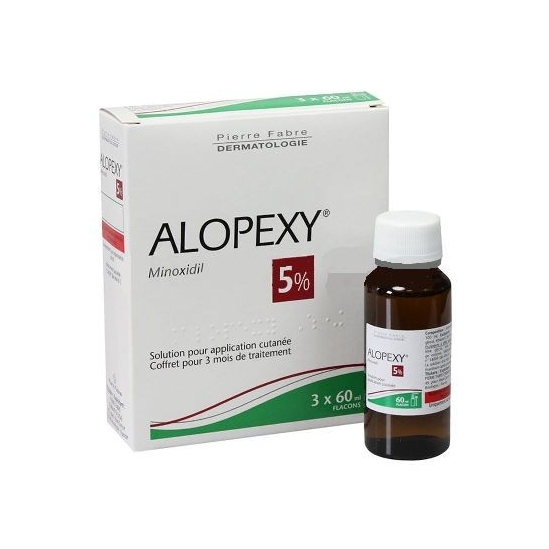 Alopexy 5 % 3 flacons de 60ml