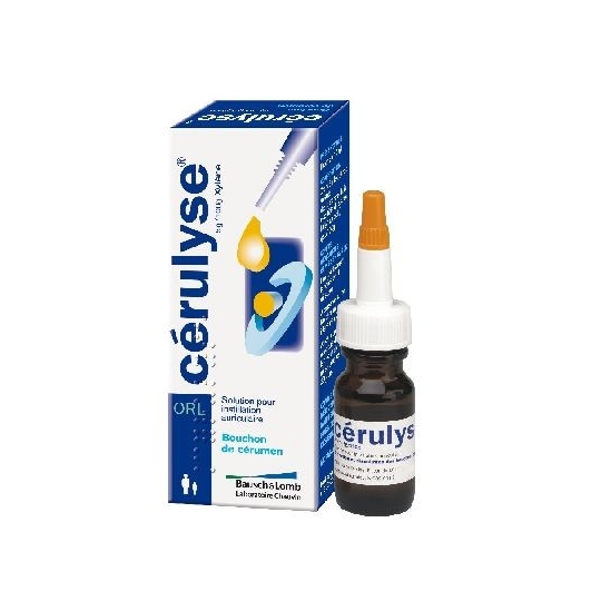 Cerulyse 5% solution pour instillation auriculaire 10ml