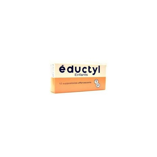 Eductyl suppositoire enfant 12 suppositoires