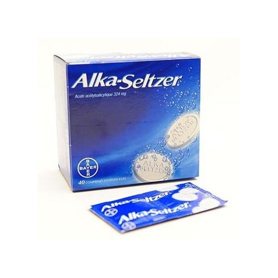 Alka Seltzer 40 comprimés effervescents