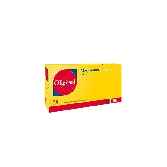 Oligosol Magnésium 28 ampoules