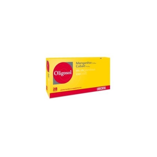 Oligosol Manganèse Cobalt 28 ampoules