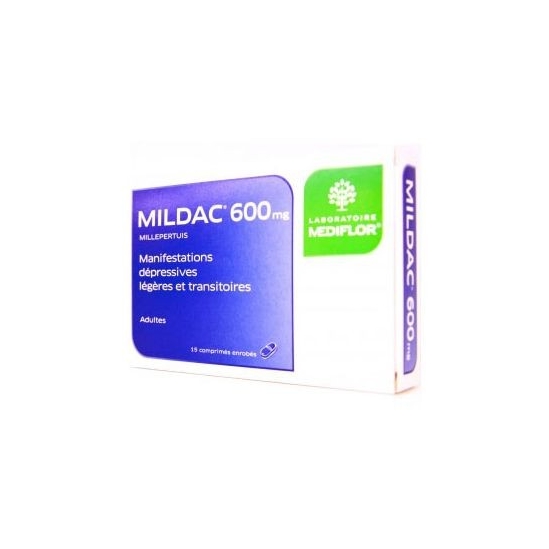 Mildac 600 mg 15 comprimés