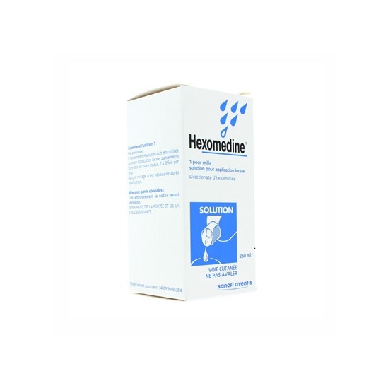 Hexomedine 0,1% Solution 250ml