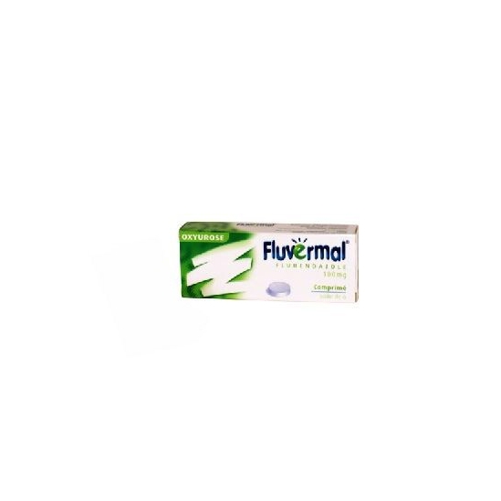 Fluvermal 100 mg 6 comprimés